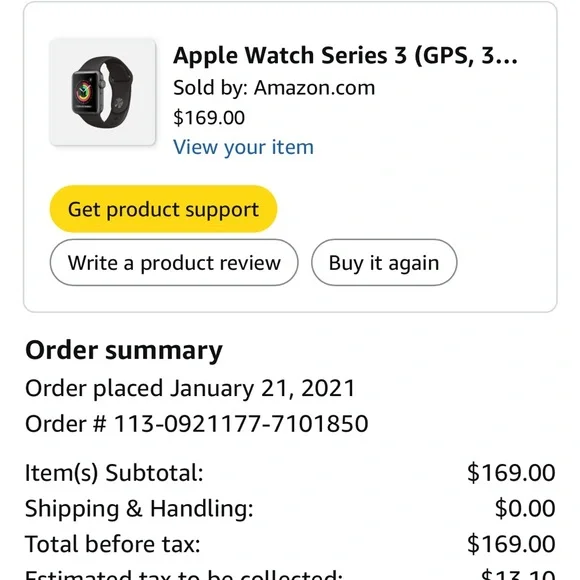 Apple Watch Series 3 - Picture 3 of 3